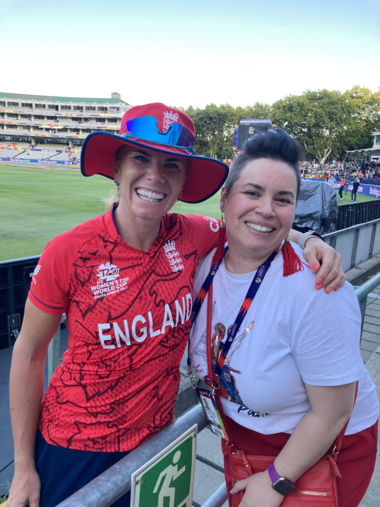 Lauren Winfield-Hill & Lauren Jacobs at T20 World cup