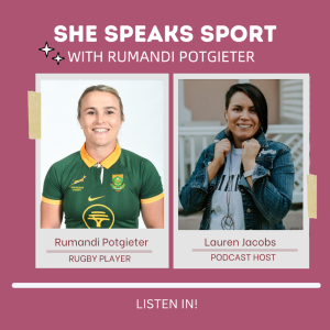 Rumandi Potgieter Springbok 15's Rugby Player