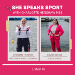Charlotte Henshaw MBE Paracanoe Athlete