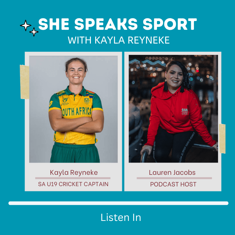 Kayla Reyneke – SA U19 Women’s World Cup Cricket Journey