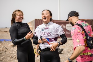 Jasmine Cho kitesurfer she speaks sport