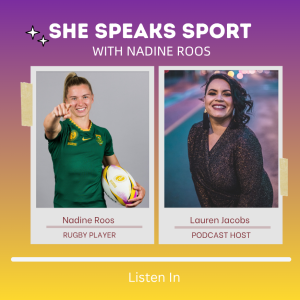 Nadine Roos She Speaks Sport